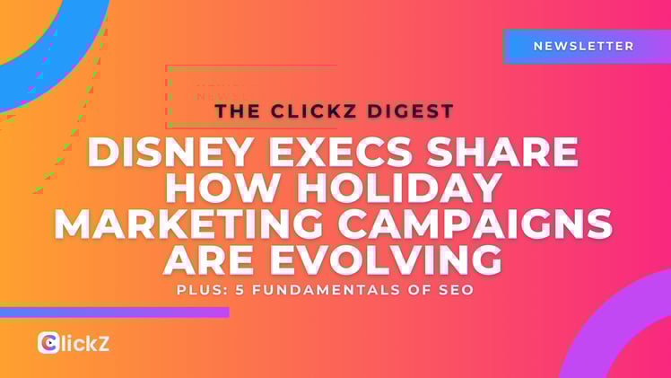 ๐ Disney execs share how holiday marketing campaigns are evolving